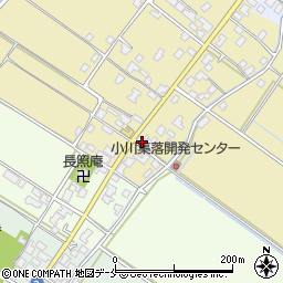 新潟県新発田市小川521周辺の地図