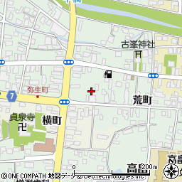 島崎染物店周辺の地図