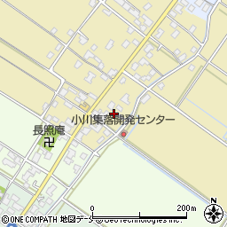 新潟県新発田市小川524周辺の地図