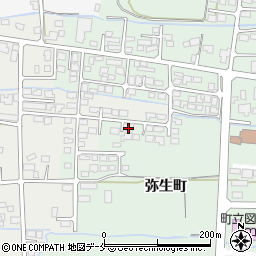 山形県東置賜郡高畠町弥生町461-10周辺の地図