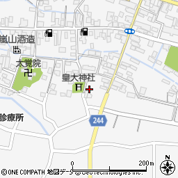 山形県東置賜郡川西町上小松3105周辺の地図