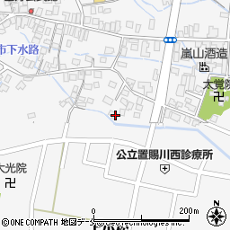 山形県東置賜郡川西町上小松3037周辺の地図