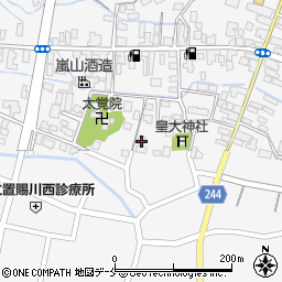 山形県東置賜郡川西町上小松3091周辺の地図