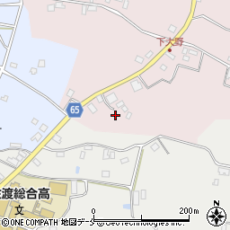 新潟県佐渡市新穂大野1653-3周辺の地図