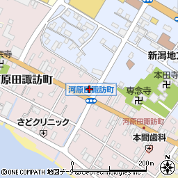 新潟県佐渡市河原田諏訪町52周辺の地図