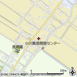 新潟県新発田市小川528周辺の地図