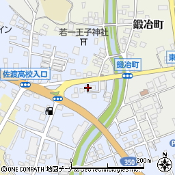 新潟県佐渡市中原652周辺の地図