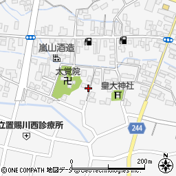 山形県東置賜郡川西町上小松3075周辺の地図