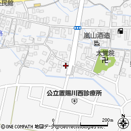 山形県東置賜郡川西町上小松3183周辺の地図