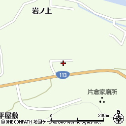 宮城県白石市福岡蔵本滝ノ上周辺の地図