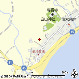 新潟県佐渡市沢根605-1周辺の地図