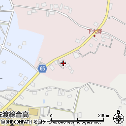 新潟県佐渡市新穂大野1650周辺の地図