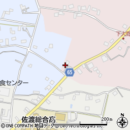 新潟県佐渡市新穂大野1655周辺の地図