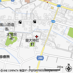 山形県東置賜郡川西町上小松3114周辺の地図