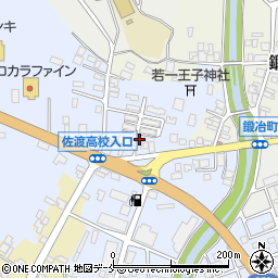 新潟県佐渡市中原642周辺の地図
