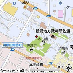 新潟県佐渡市中原337周辺の地図