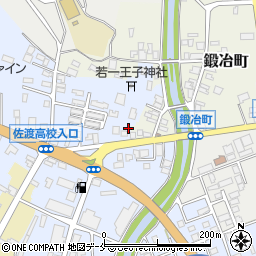 新潟県佐渡市中原638周辺の地図