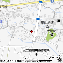 山形県東置賜郡川西町上小松3184周辺の地図