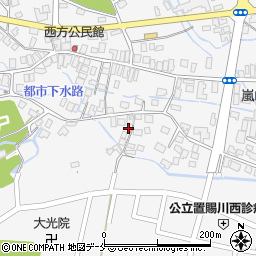 山形県東置賜郡川西町上小松3218周辺の地図