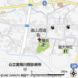 山形県東置賜郡川西町上小松3157周辺の地図