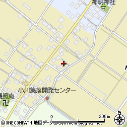 新潟県新発田市小川532周辺の地図