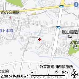 山形県東置賜郡川西町上小松3192周辺の地図