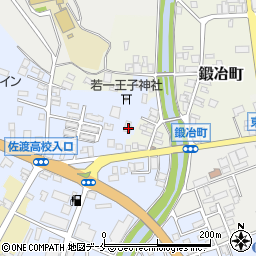 新潟県佐渡市中原628周辺の地図