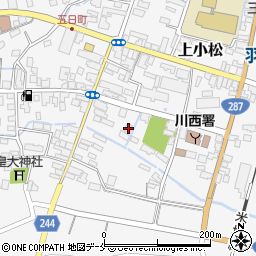 山形県東置賜郡川西町上小松1778周辺の地図