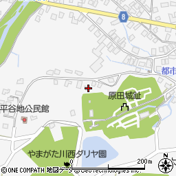 山形県東置賜郡川西町上小松3272周辺の地図