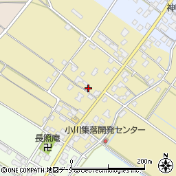 新潟県新発田市小川551周辺の地図