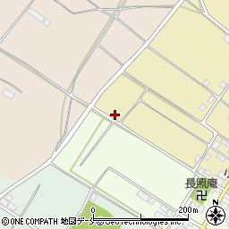 新潟県新発田市小川596周辺の地図