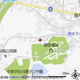 山形県東置賜郡川西町上小松3271周辺の地図