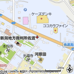 第四北越銀行佐和田支店周辺の地図
