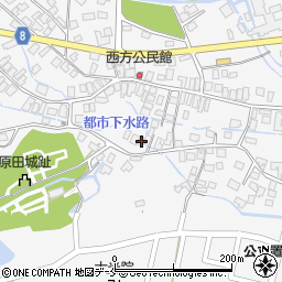 山形県東置賜郡川西町上小松3236周辺の地図