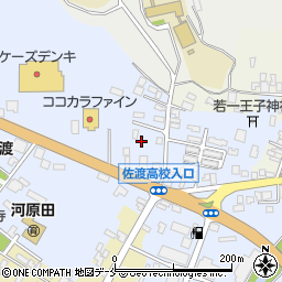 新潟県佐渡市中原595周辺の地図