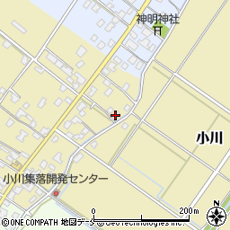 新潟県新発田市小川537周辺の地図