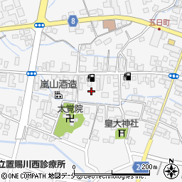 山形県東置賜郡川西町上小松3154-1周辺の地図