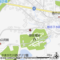 山形県東置賜郡川西町上小松3275周辺の地図