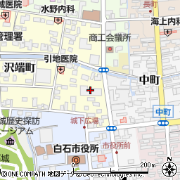 仙南信用金庫本店営業部周辺の地図