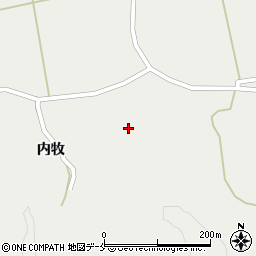 宮城県角田市稲置（岡崎）周辺の地図