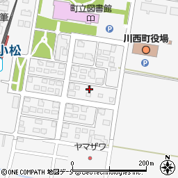 山形県東置賜郡川西町上小松1119-11周辺の地図