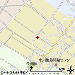 新潟県新発田市小川554周辺の地図