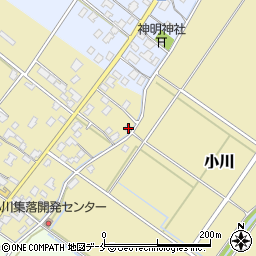 新潟県新発田市小川538周辺の地図