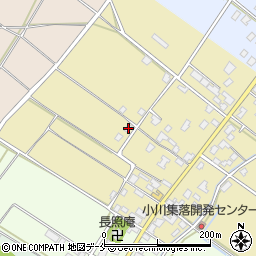 新潟県新発田市小川520周辺の地図
