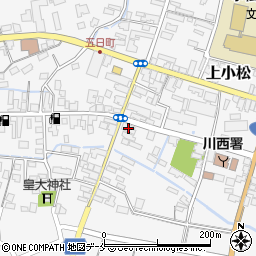 山形県東置賜郡川西町上小松1781周辺の地図