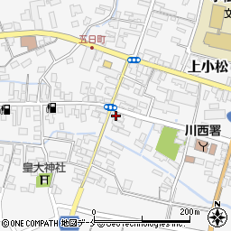 山形中央信用組合小松支店周辺の地図