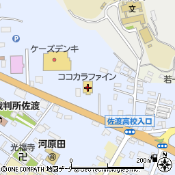 新潟県佐渡市中原583周辺の地図