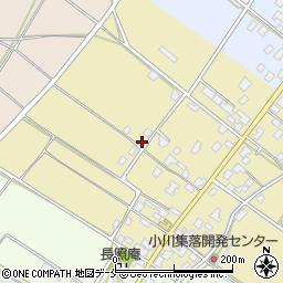 新潟県新発田市小川640周辺の地図