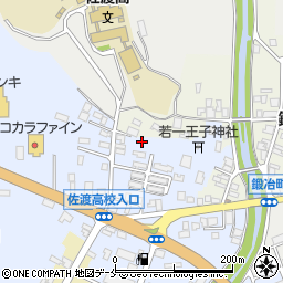 新潟県佐渡市中原617周辺の地図