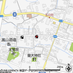 山形県東置賜郡川西町上小松3144周辺の地図